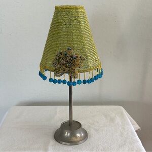 Beaded Tea Light Small Lamp